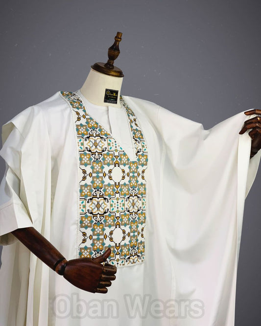 Ivory Mosaic – Oban Wears Agbada